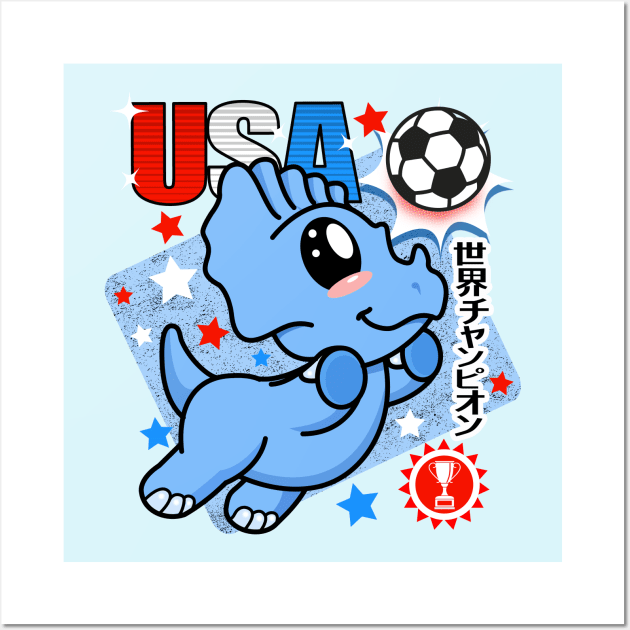 USA Women's World Soccer Champs Wall Art by PalmGallery